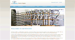 Desktop Screenshot of abwinston.com